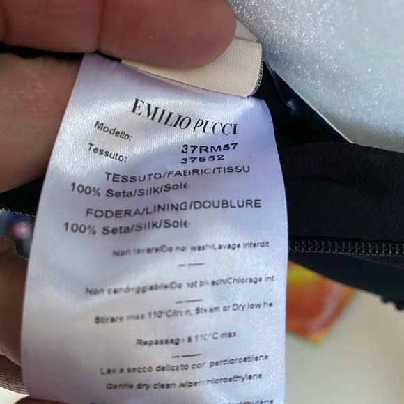 Emilio Pucci BNWT beaded evening top - Picture 9 of 12